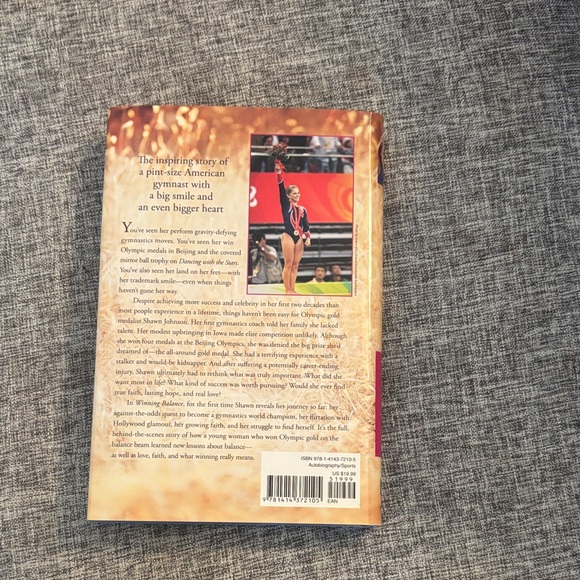 Winning Balance Book by Shawn Johnson - Picture 2 of 2